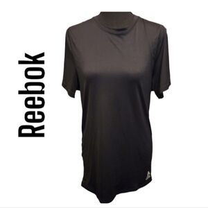 Reebok womans Black athletic shirt size medium